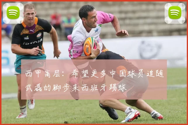 西甲高层：希望更多中国球员追随武磊的脚步来西班牙踢球